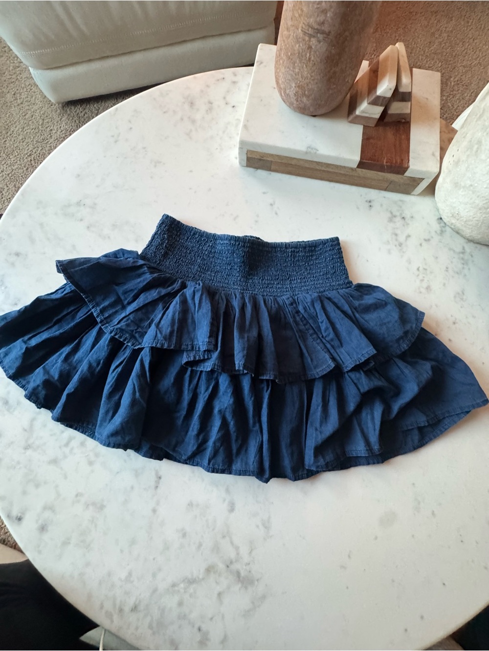 American Eagle Ruffle Mini Skirt